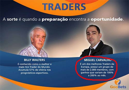 Segunda versão dos Traders de Sucesso usa Billy Walters junto ao criador do golpe